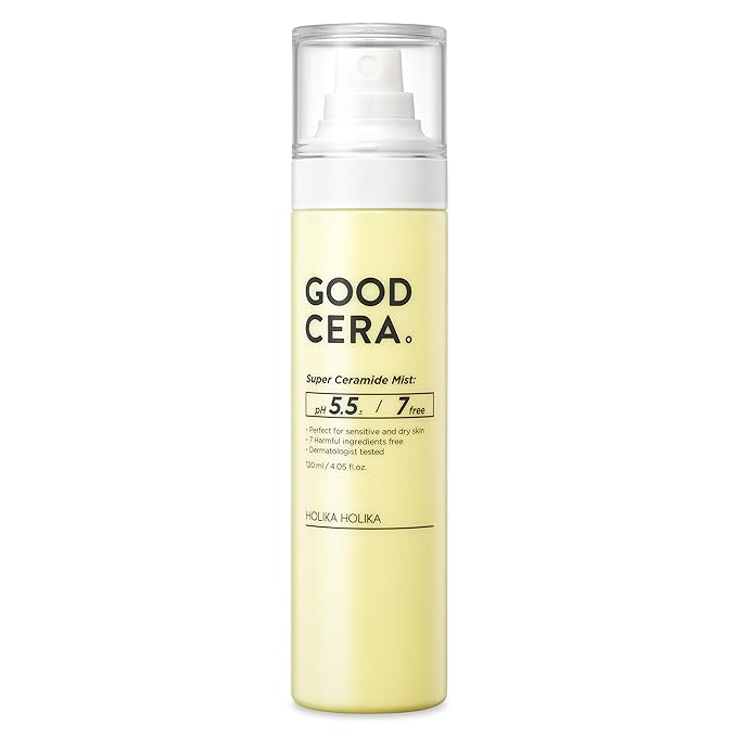 HOLIKA HOLIKA Good Cera Super Ceramide Mist | Face Mist Hydrating Spray w/Fermented Ceramides (4.05 fl oz)