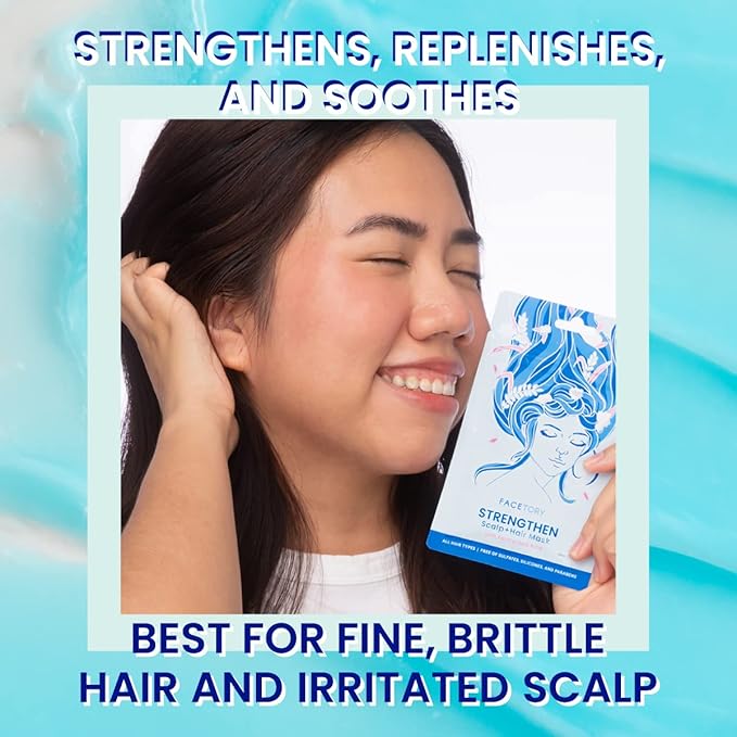 FACETORY Deluxe Self-Care Mask Bundle with 3 Nourishing Hair Masks, 7 Hydrating Face Sheet Masks, and 3 Softening Body Masks for Dry, Cracked Skin