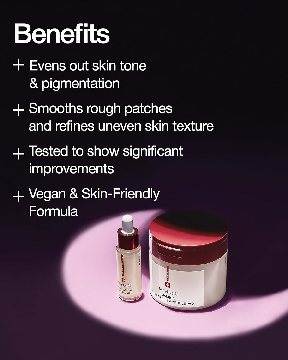 CENTELLIAN 24 Madeca Mela Capture Ampoule Pad (Evening, 5.58fl oz / 60 pcs) - Highly Concentrated Ampoule Pads for Tone Correcting, Vegan, Korean Skin Care. Niacinamide, TECA, Madecassic Acid.