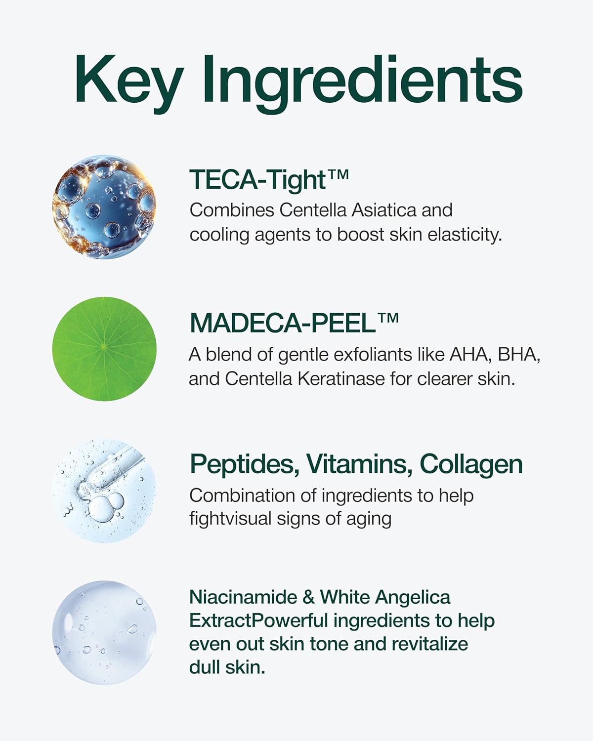 Centellian 24 Madeca Double Tightening Ampoule Pad (5.58fl oz x 60 pcs) - Pore Minimizer, Hydrating & Exfoliating Pads for Smoother Skin Texture, Vegan Certified, Korean Skin Care