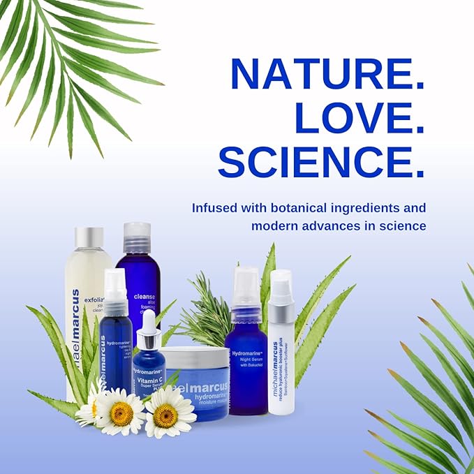 Michael Marcus Anti Fatigue Eye Masque - Intensive Peptide Complex Targeting Under Eye Bag Volume & Darkness - Natural Cruelty-Free -(1oz Bottle)