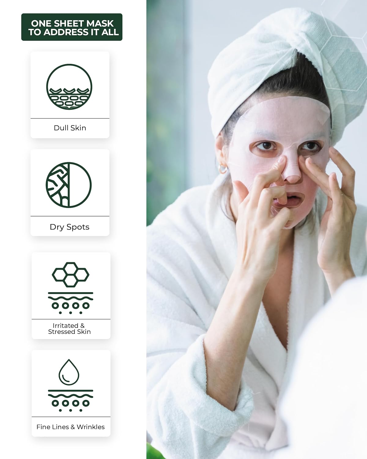 CENTELLIAN 24 Madeca Mask (Extra Calming, 6pc) - Face Mask Sheet Ultra Calming, Soothing for Sensitive Acne-prone with Centella Asiatica TECA, Niacinamide. Korean Skin Care for Men Women by Dongkook