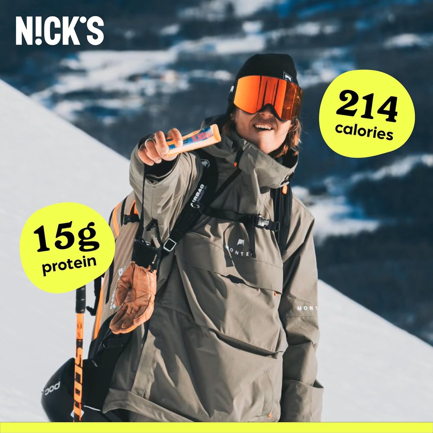 NICKS Peanut Butter Cups, Low Carb Chocolate with Peanut Butter, Without Added Sugar, 1.7 g Net Carbohydrates, 1 g Sugar, Keto friendly, Gluten Free, Without Palm Oil 12 Pack with a total of 24 cups