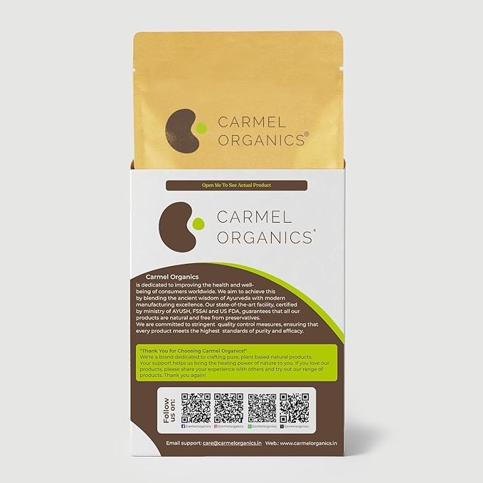 Edible Basil Seeds. | 8 Ounce or 0.5 Lb/227 grams | Tukmaria Sabja Seeds| Rich in Fibers | Add to Smoothies | Non GMO | Keto + non Gluten | Natural | By Carmel Organics