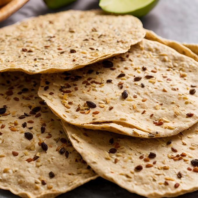 GranAroma Brown Flax Seeds, Baking, Egg Replacement, Linseeds (1.3 Pound)