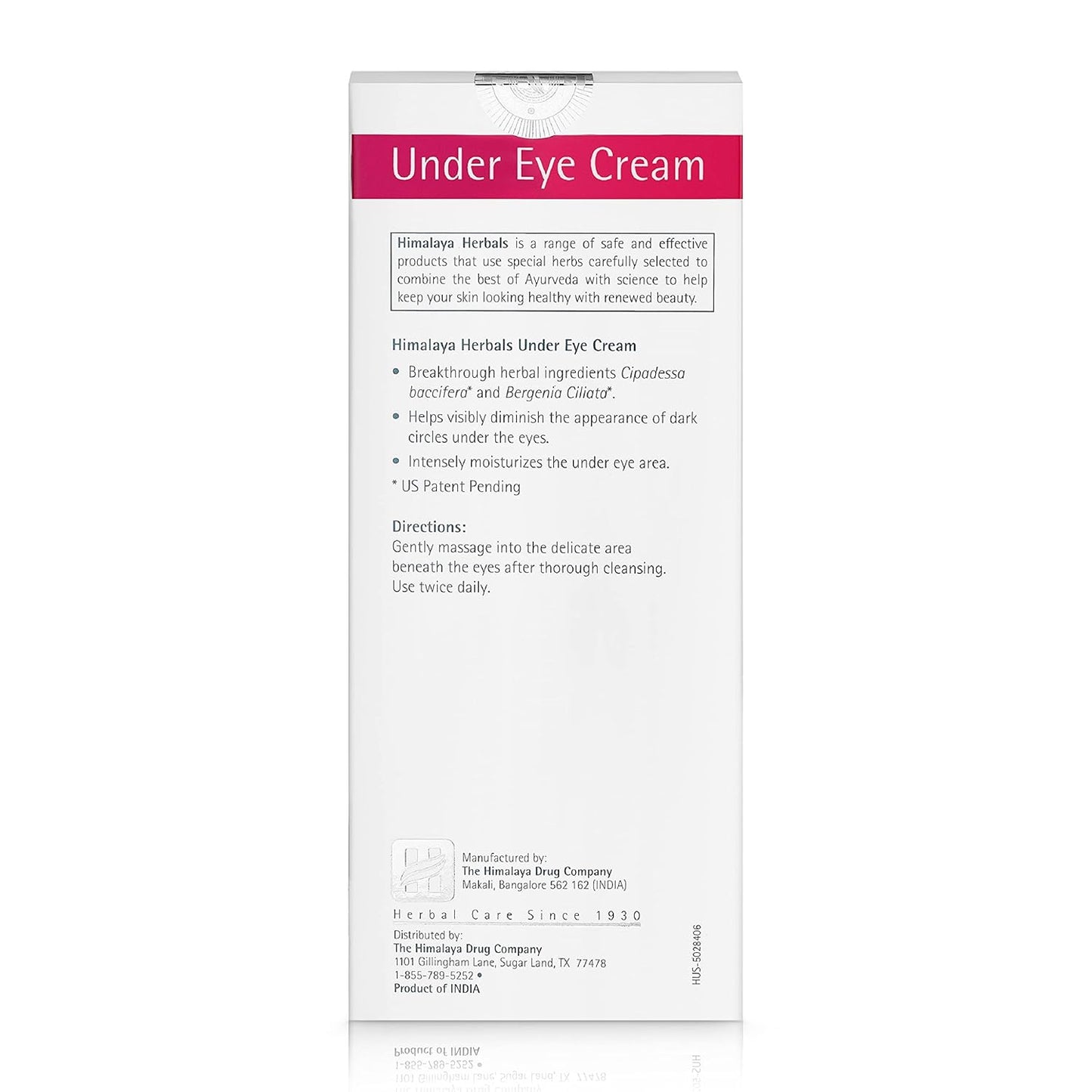 Himalaya Under Eye Firming Cream for Fine Lines, Wrinkles and Dark Circles, 0.51 oz (15ml)