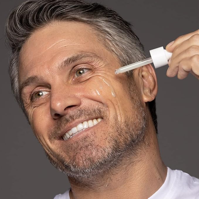 Shakeup - 4-Piece Mens Anti-Aging Gift Set, Age Def-Eye Lifting Eye Cream, Pro-Youth Serum, Matte-Effect Moisturiser, Plus Wash Bag