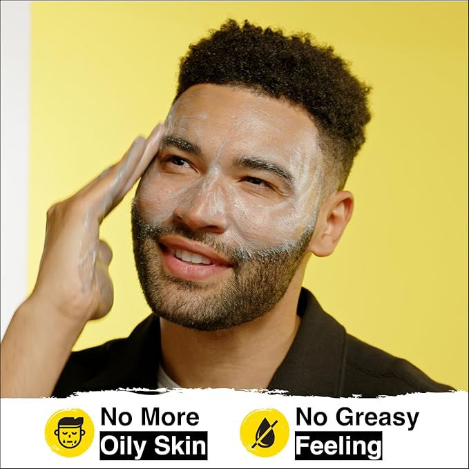 Lumin - Dynamic Duo - Skin Care kit for Men - Includes: Charcoal Face Wash Daily Detox & Daily Face Moisturizer,Suitable for all skin types, Daily Use, Two Month Supply