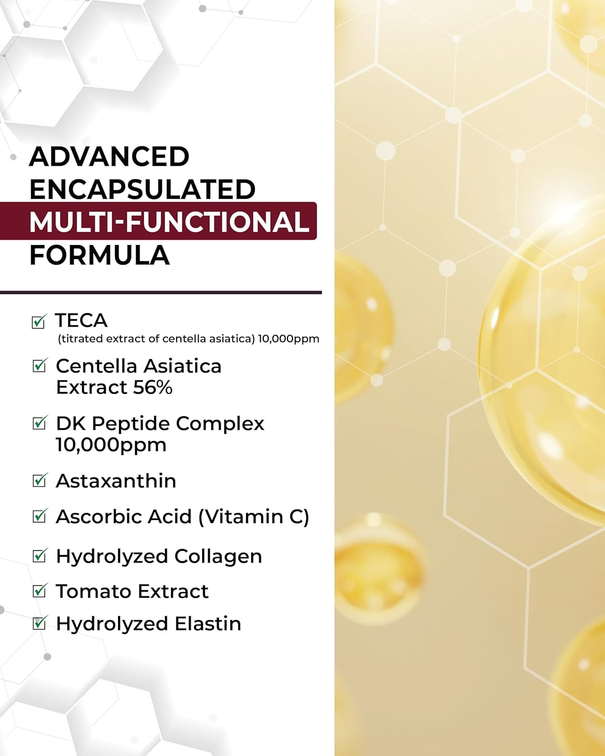 Centellian 24 Vital Capsule Serum (1.69 fl oz) - Ampoule for Moisturizing, Skin Elasticity, Skin Protection & Soothing by Dongkook Pharmaceutical. TECA, Centella Asiatica