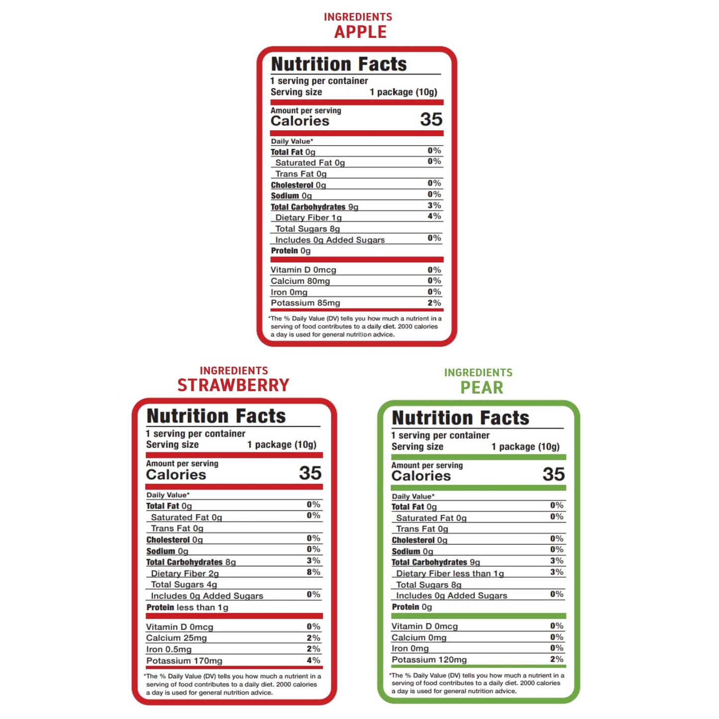 Nature’s Turn Freeze-Dried Fruit Snacks, Snack Size Variety, Pack of 15 (0.35 oz Each)