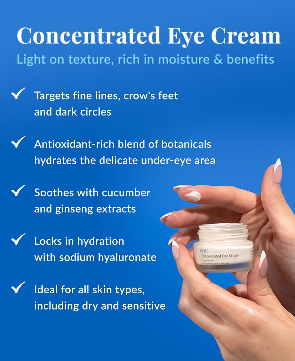 DHC Concentrated Eye Cream 0.7 oz. Net wt