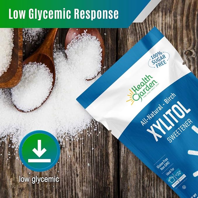 Health Garden Birch Xylitol Sweetener - Non GMO - Kosher - Made in the U.S.A. - Keto Friendly (10 lbs)
