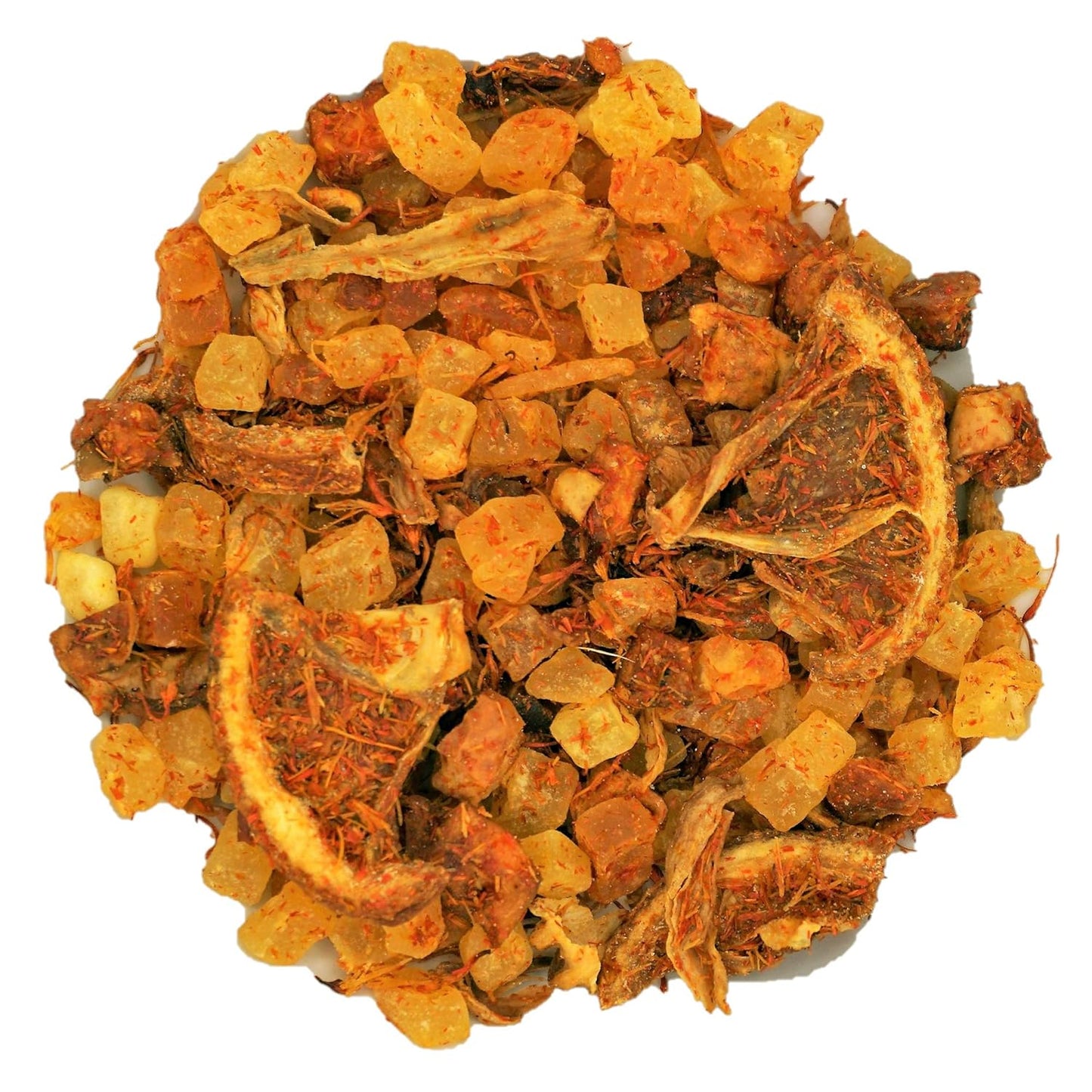 Tropical Breeze BREW BOOSTER - Super Premium Pineapple, Mango, Papaya Blend w/ Botanicals for Creating Store Quality Kombucha, Flavored Iced Tea, Sangria, and More - All Natural, Loose Leaf, Caffeine Free, No Artificial Flavors (8 ounce)