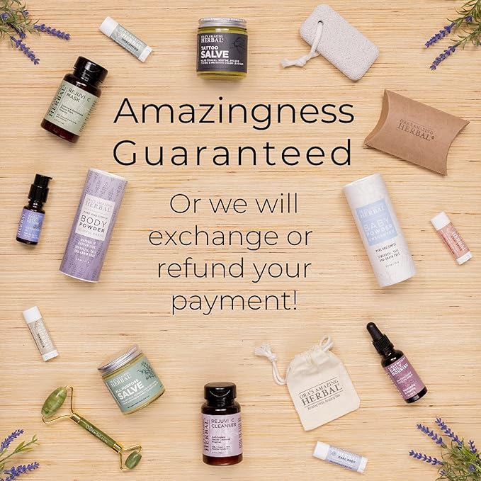 Ora's Amazing Herbal, Eczema Relief, Touchy Skin Salve, Ultra Healing Body Butter, Eczema Cream, Eczema Balm, Herbal Salve, Travel Size, 1oz each