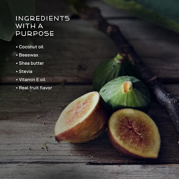 Farmstead Apothecary 100% Natural Lip Balm with Organic Beeswax, Organic Shea Butter & Organic Coconut Oil, Boysenberry Vanilla 0.2oz (Pack of 2)