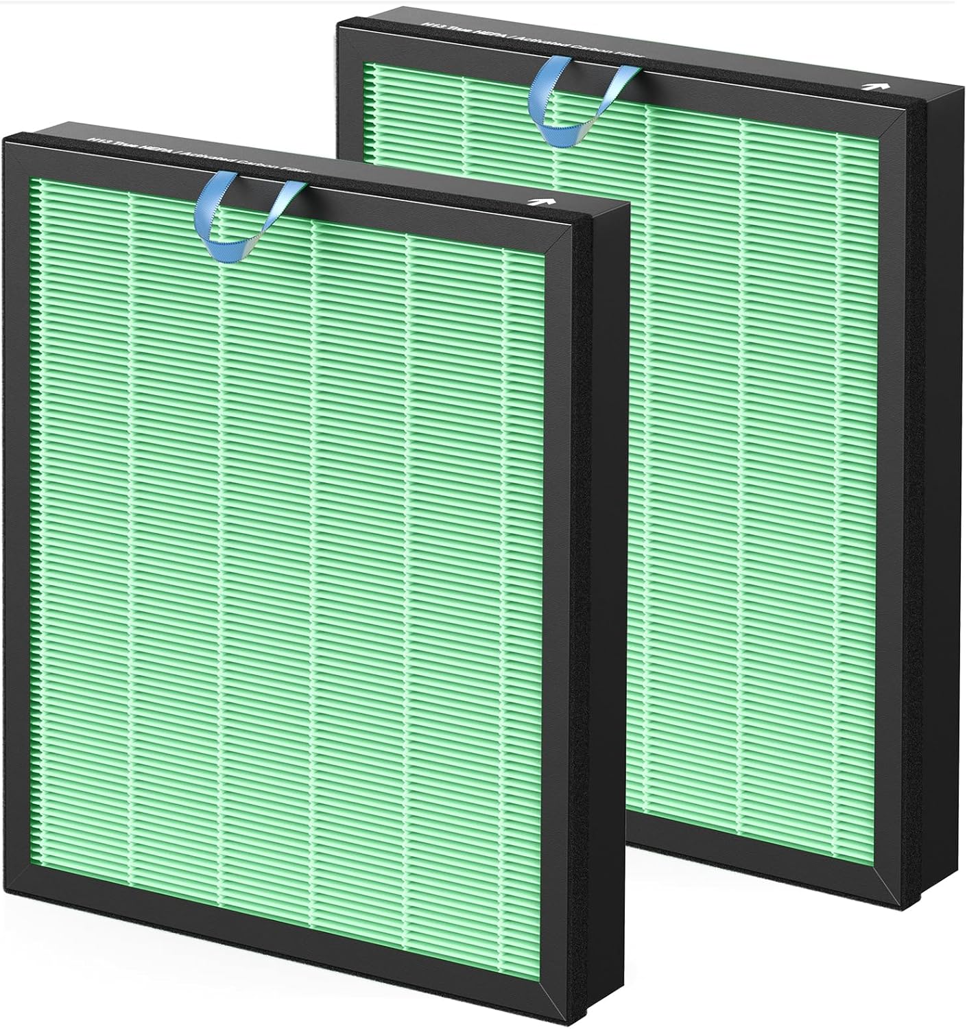 Vital 200S Replacement Filter Compatible with LEVOIT Vital 200S and Vital 200S-P Air Purifier, HEPA and High-Efficiency Activated Carbon Vital 200S-P Filter, Vital 200S-RF, LRF-V201-WUS, 2 Pack, White