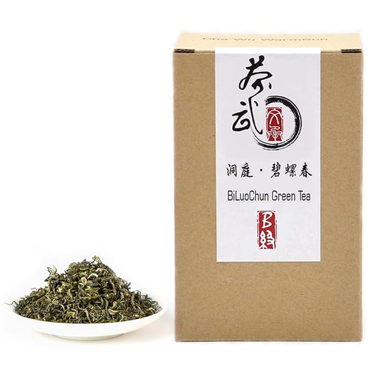 ChaWuWarmSun-[B] BiLuoChun Green Tea,8.8oz(250g),Loose Leaf Tea,DongTing Mountain,Chinese Famous Green Tea