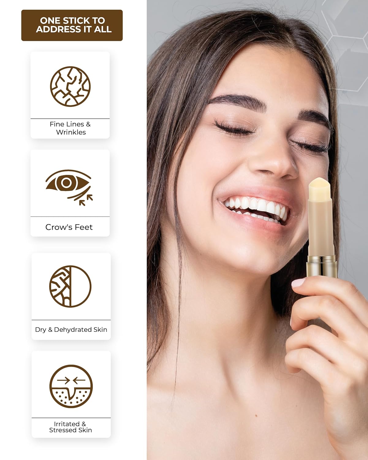 CENTELLIAN 24 Madeca Wrinkle Capture Stick (0.4oz) - Multi Balm Stick for Wrinkles & Fine Lines. Korean Skincare, Eye Cream & Moisturizer by Dongkook. Centella Asiatica, Ceramide, Collagen. ( Wrinkles & Fine Lines)