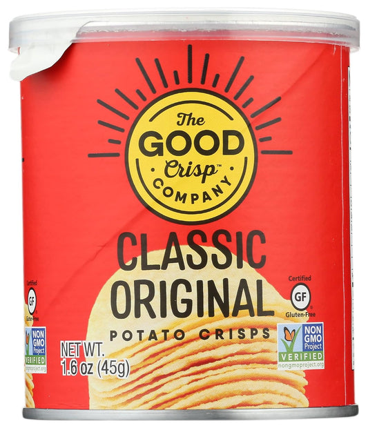 The Good Crisp Company, Original Flavor Potato Crips, 1.6 Oz (Pack of 12)