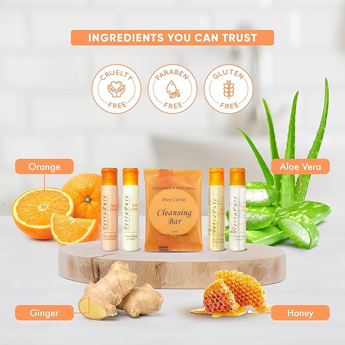 Terra Pure Wild Citrus | 1-Shoppe All-in-Kit | Sample Set (5 pcs)
