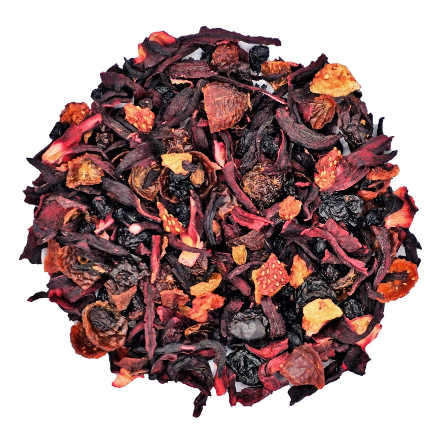 Wildberry Marmalade BREW BOOSTER - Super Premium Elderberry, Currant, Strawberry Blend w/ Hibiscus & Botanicals for Creating Store Quality Kombucha, Flavored Iced Tea, Sangria and More - All Natural, Loose Leaf, Caffeine Free, No Artificial Flavors (8 oz)