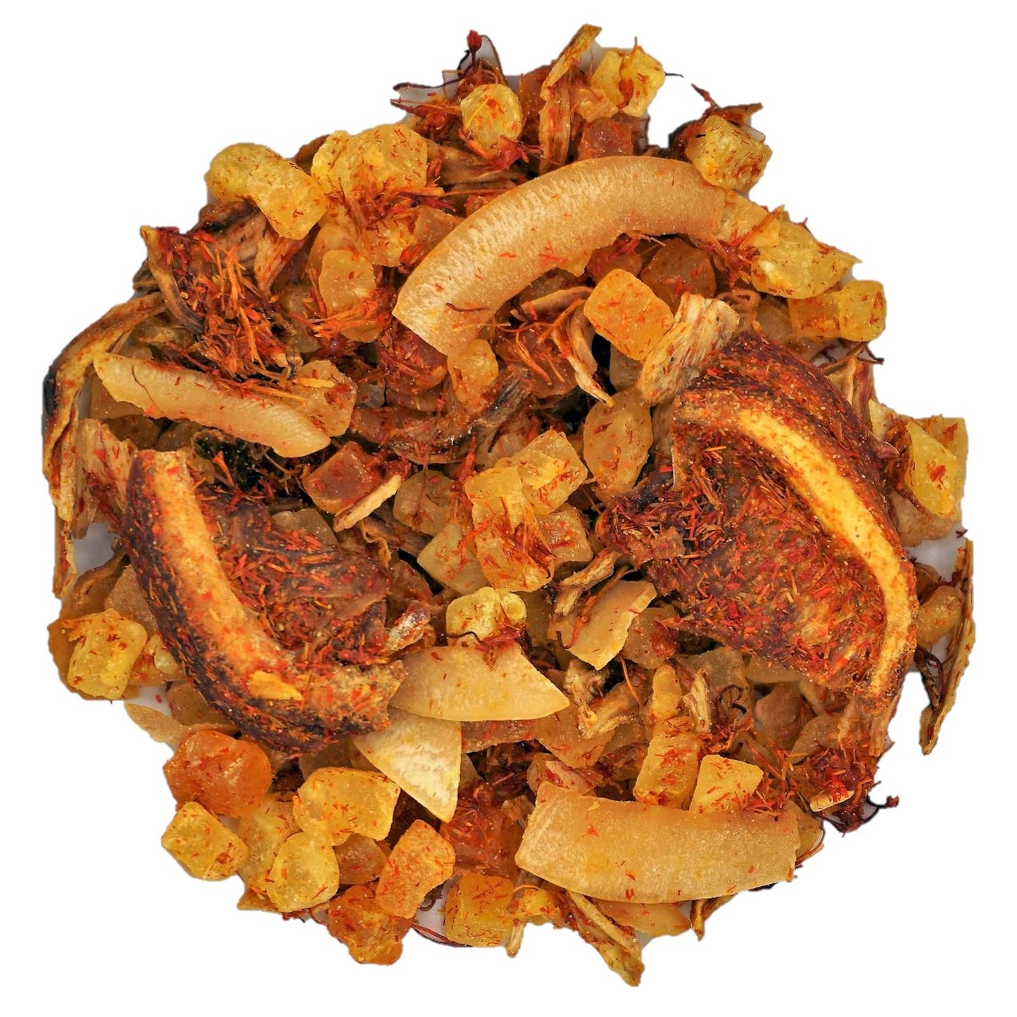 Pure Passion Colada BREW BOOSTER - Super Premium Passionfruit Coconut Blend w/ Botanicals for Creating Store Quality Kombucha, Flavored Iced Tea, Sangria, and More - All Natural, Loose Leaf, Caffeine Free, No Artificial Flavors (8 ounce)