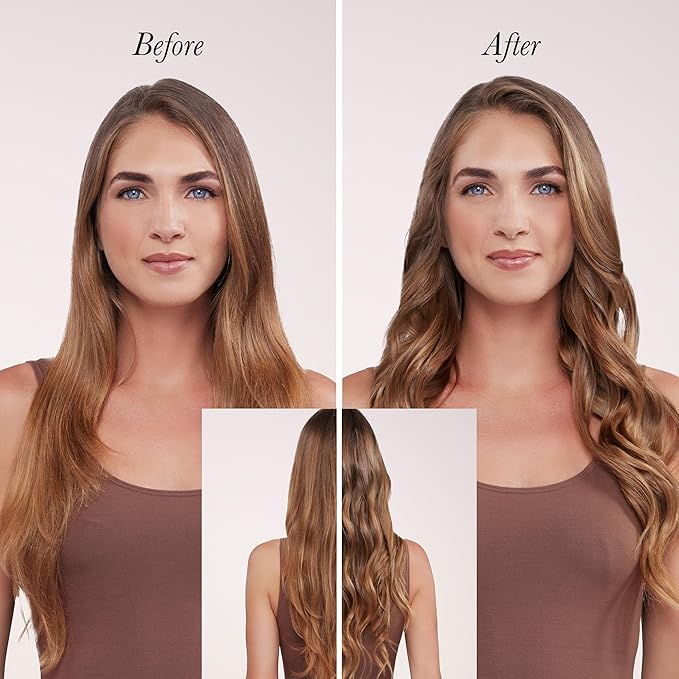 L'ANGE HAIR Le Pirouette 32MM Titanium Rotating Curling Iron Self-Rotating Curler | Curls and Waves for Beginners and Pros | Premium Titanium 1.25 Inch Barrel | Black