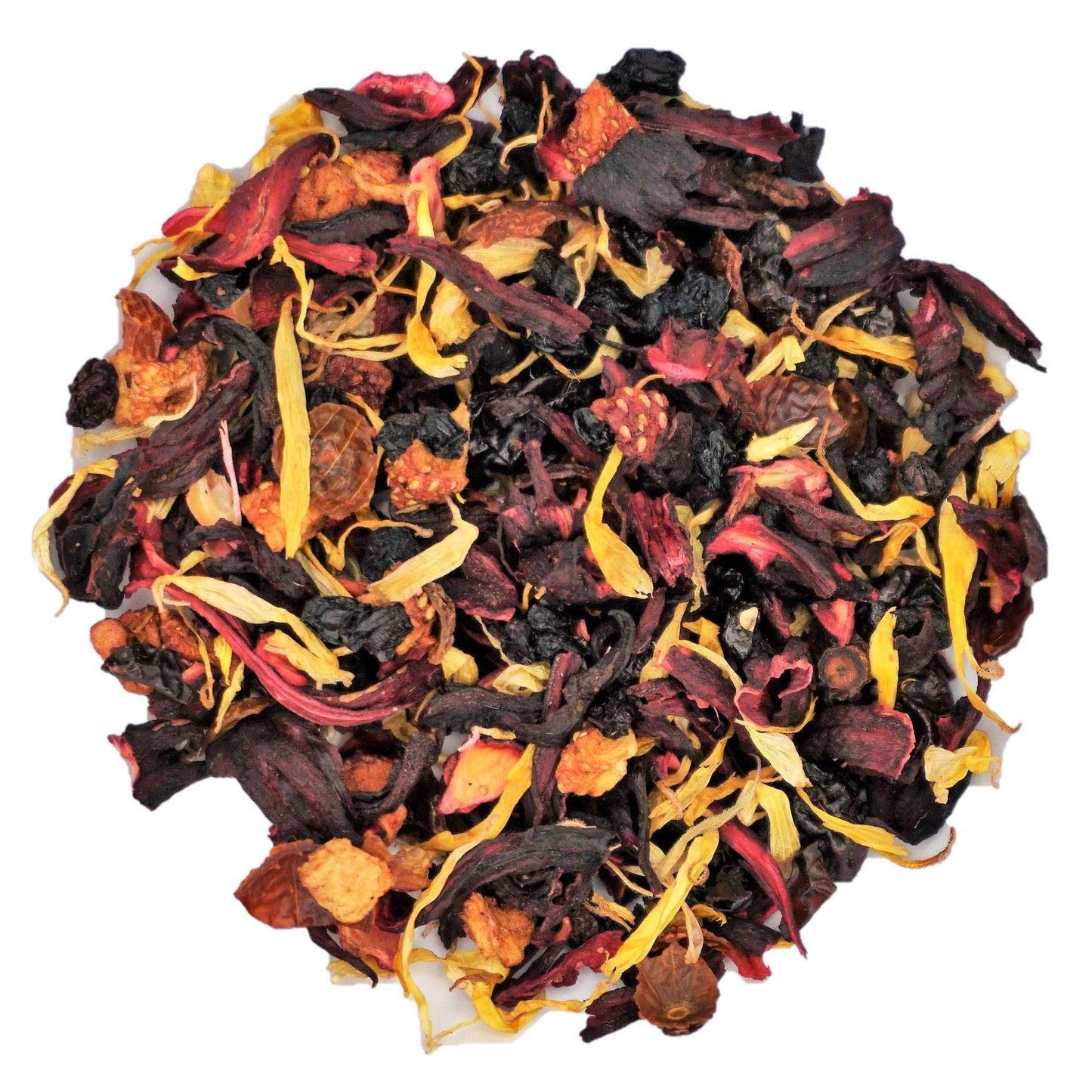 Forest Berry Bloom BREW BOOSTER - Super Premium Elderberry, Currant, Blueberry Blend w/ Hibiscus for Making Store Quality Kombucha, Flavored Iced Tea, Sangria, and More - All Natural, Loose Leaf, Caffeine Free, No Artificial Flavors (8 ounce)