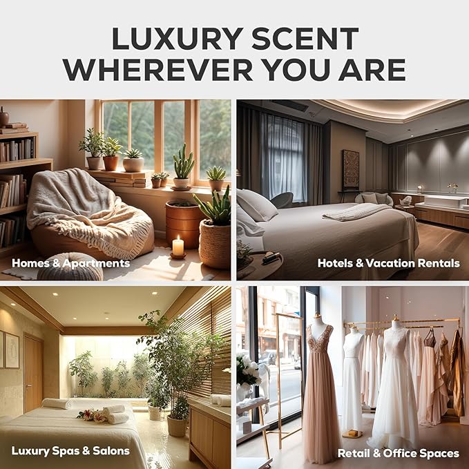 Aroma Country Luxury Hotel Diffuser Oil - Ritz Carlton Scent Oil for Diffuser & Air Fresheners for Home - Essential Oil Diffuser Refill, Home Fragrance Collection with Gardenia & Amber (8.5 Fl. Oz)