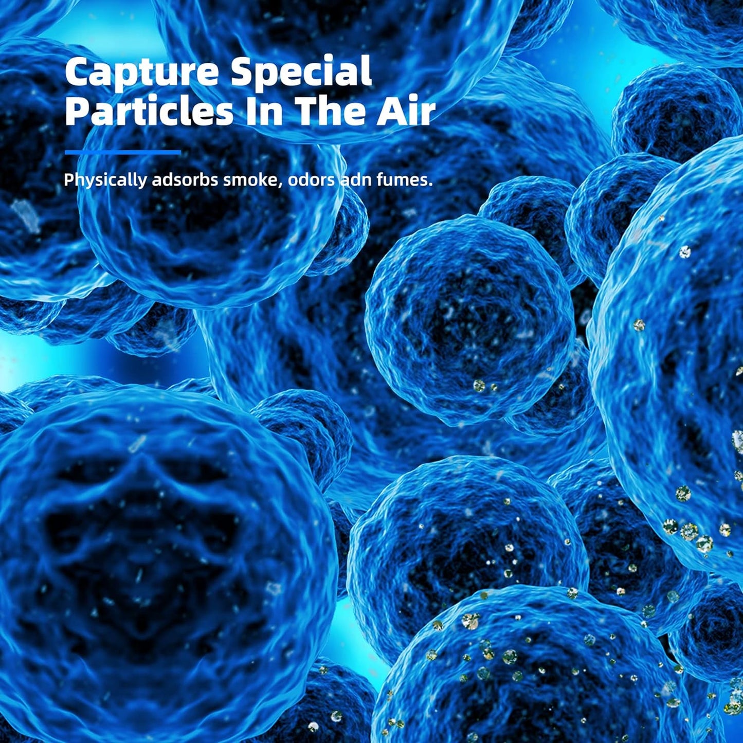 AROEVE MK01 & MK06 Air Filter Replacement 4-in-1 Filter for Pollen Pet Dander Hair- Pet Dander Version