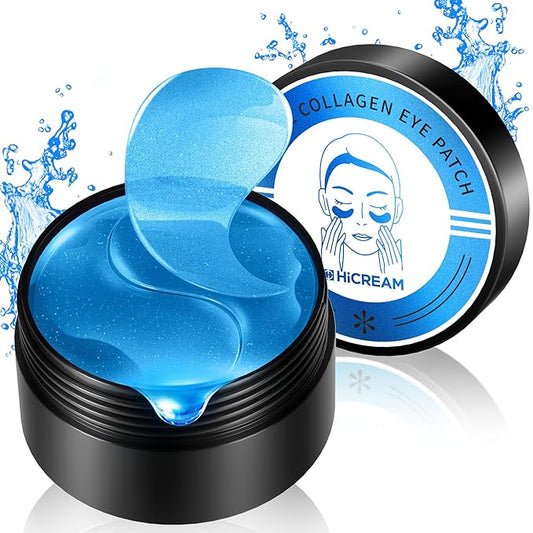 Under Eye Patches for Puffy Eyes: 30 Pairs Retinol Collagen Eye Gels Pads - Reduce Wrinkles, Puffy Eyes, Eye Bags - Skin Treatment Mask with Retinol Collagen - Anti Aging & Face Moisturizer