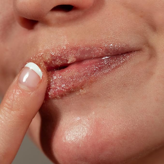 COLLEEN ROTHSCHILD Kiss & Tell Lip Care Trio | 4-Pc Set | Exfoliate, Hydrate & Protect | Flavor: Brown Sugar | Skincare for Your Lips (4 Count)