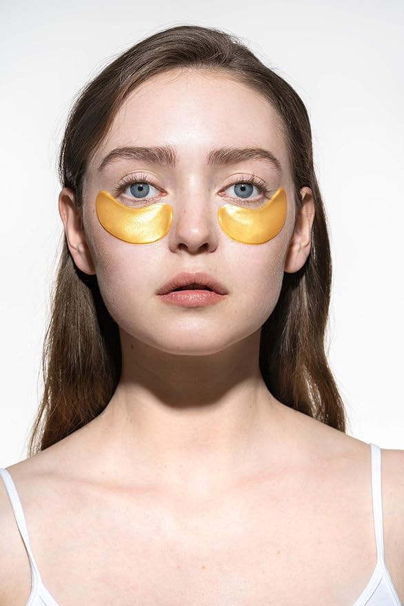 ACURE Radically Rejuvenating Under Eye Hydrogel Mask | 100% Vegan | Provides Anti-Aging Support | Cucumber & Silk Tree - Hydrates & Rejuvenates | 12 Count