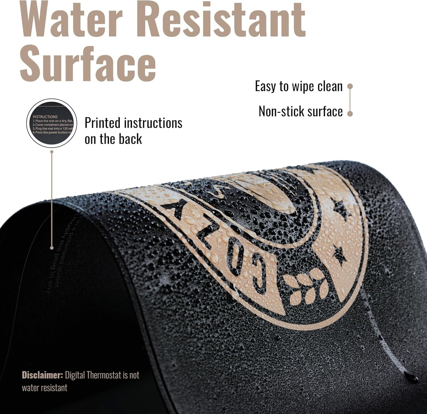 Sourdough Bread Proofing Mat for Home Bakers | USA Brand | Thermostat Controlled Bread Proofer (10" x 21") | Dough Riser Heating Mat