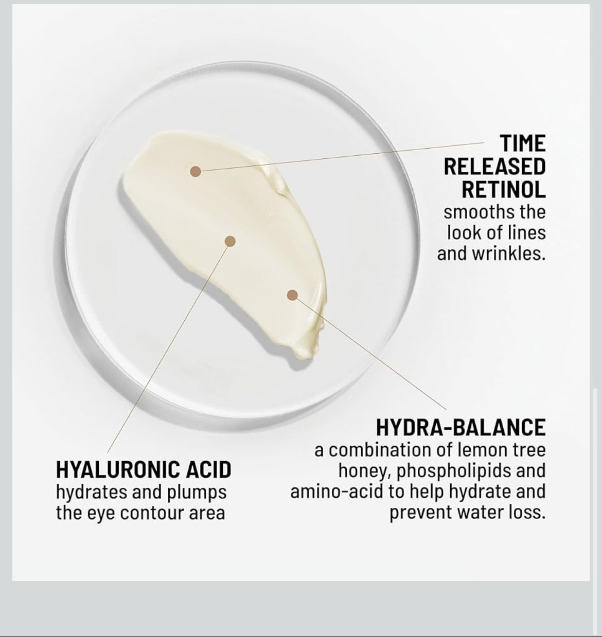 Dr. Brandt 24/7 Retinol Eye Cream - Brightens The Eye Contour, Smooths Fine Lines and Wrinkles - 0.5 oz / 15 g