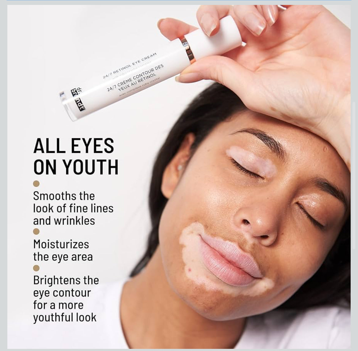 Dr. Brandt 24/7 Retinol Eye Cream - Brightens The Eye Contour, Smooths Fine Lines and Wrinkles - 0.5 oz / 15 g