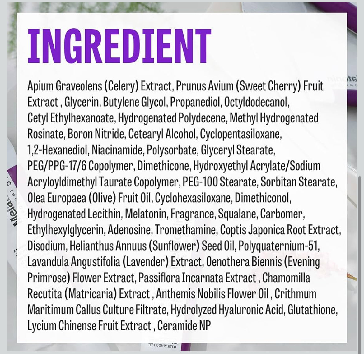 Time Return Melatonin Cream | Face Brightening Cream & Face Moisturizer for Dry Skin | Relaxing Face Cream for Women & Men | Melatonin Face Cream for Resilient Skin, 0.88 oz