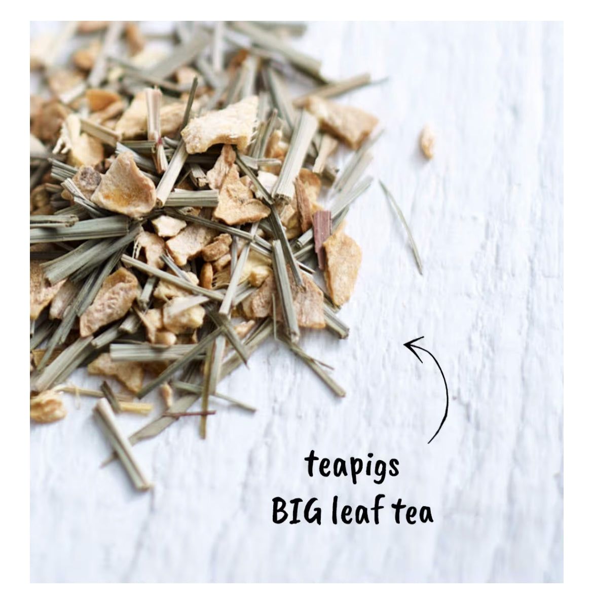 teapigs Herbal Tea Bags Made With Whole Leaves Pack of Tea bags, Ginger Lemon, 50 Count