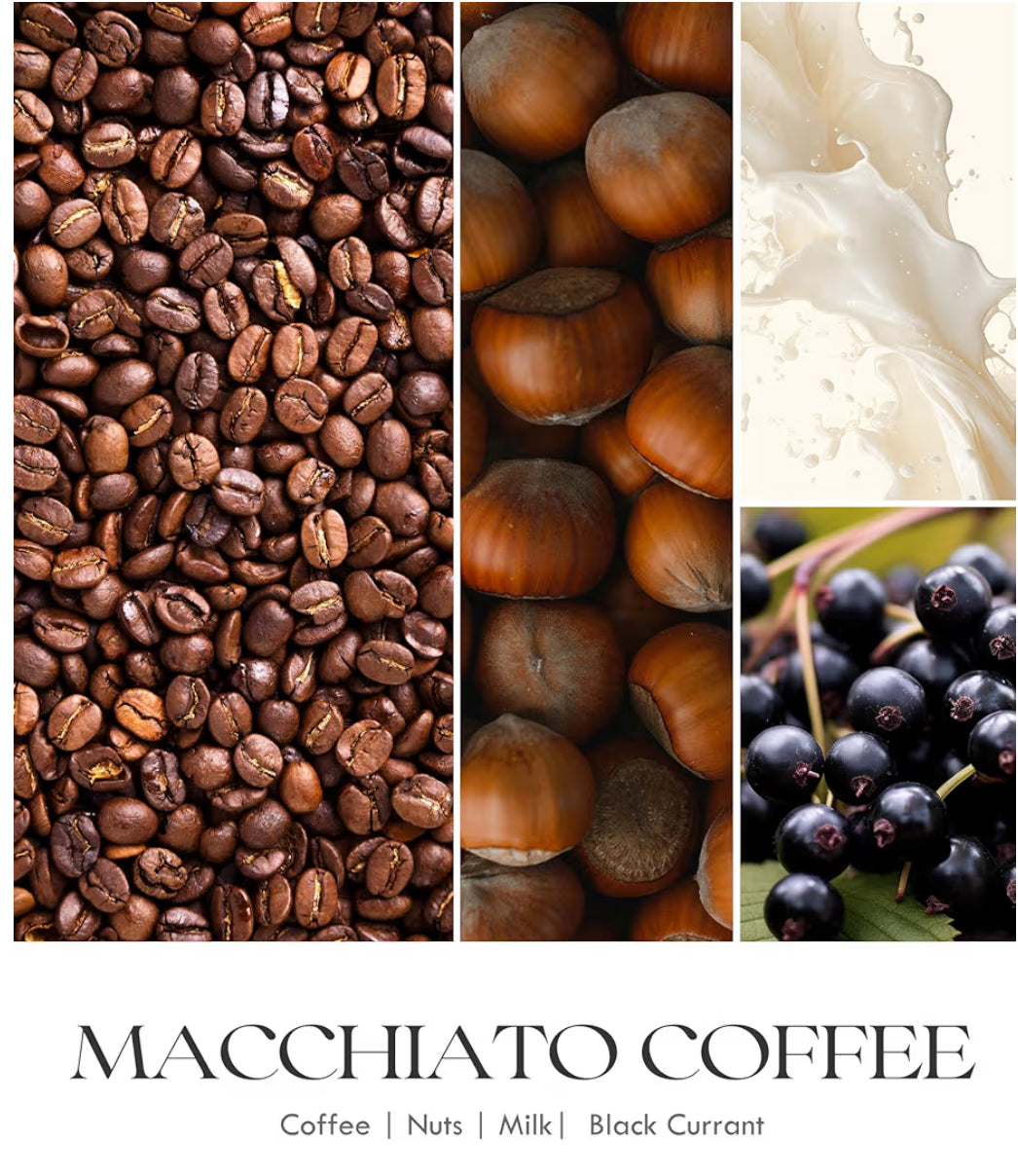 AOOVOO Fresh Coffee Candles - 9 oz Scented Candles, Aromatherapy Candle, Soy Candle for Home Scented