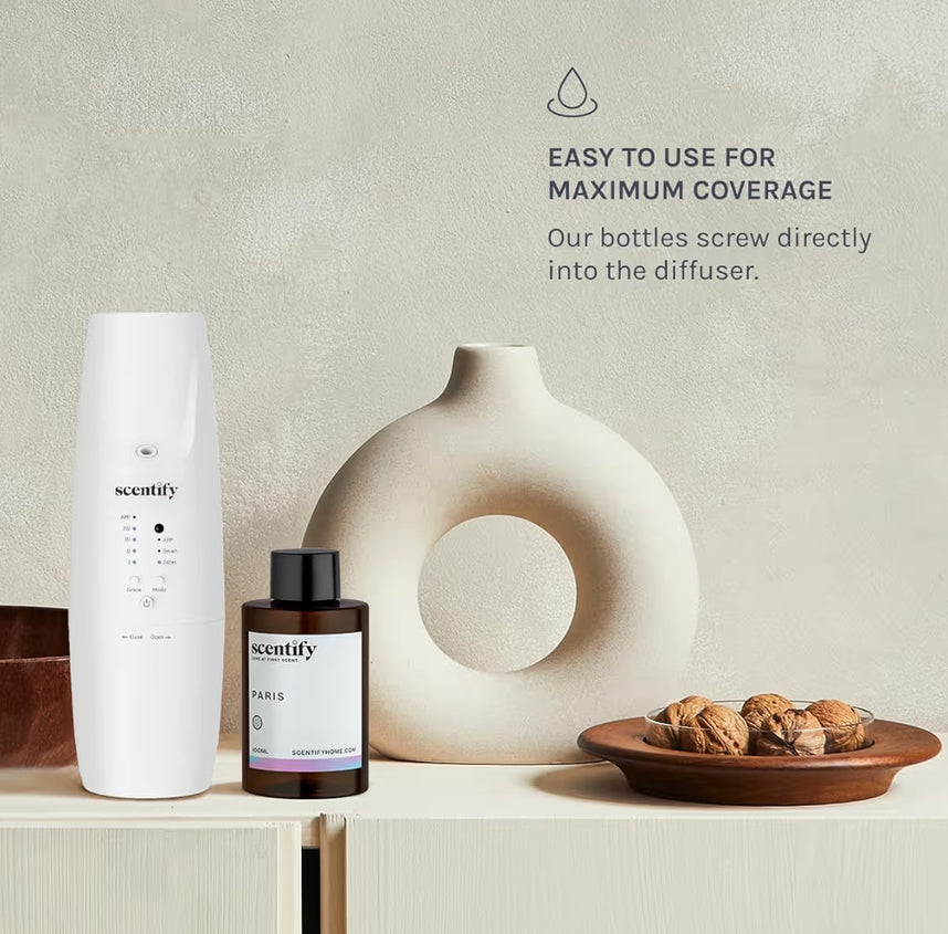 Scentify Paris Aroma Oil Refill Berry Floral Amber Powdery Scents Relaxing 100ml 3.38 oz
Aromatherapy, Diffuser Fragrance, for Oil Diffusers, Luxurious, Scent