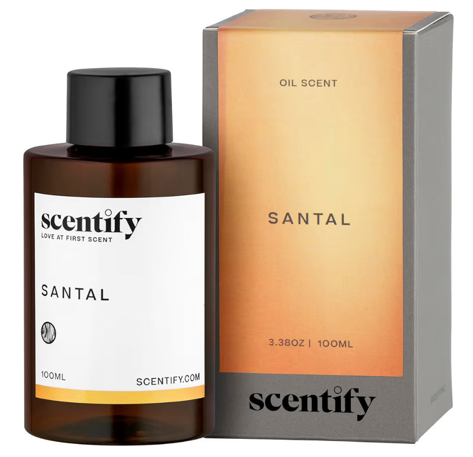 Scentify Santal Luxurious Relaxing Aroma Oil Refill - Aromatherapy Diffuser Fragrance Scent for Oil Diffusers
Iris, Amber, Sandalwood, Cedar Scents, 100ml, 3.38 oz
