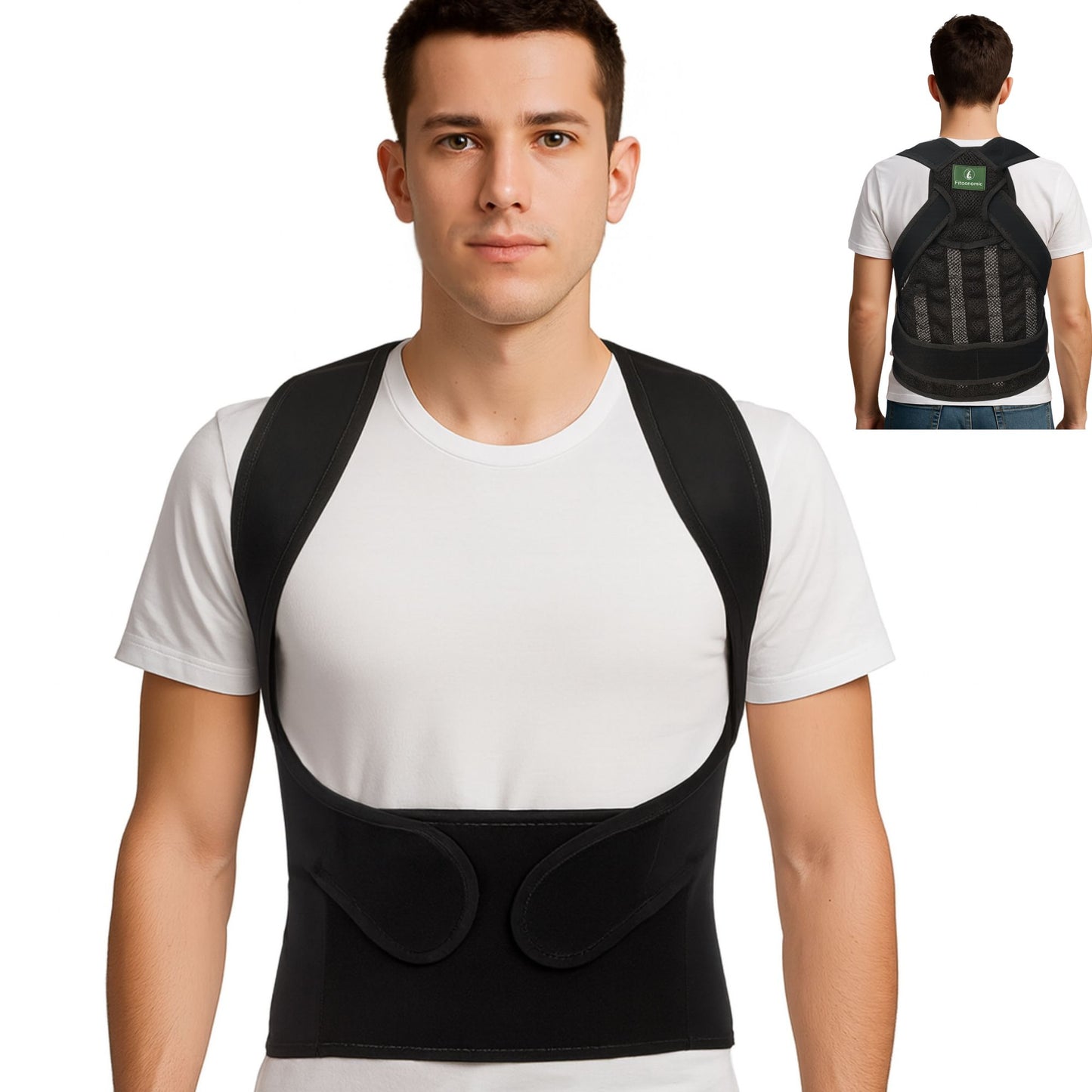 Fitgonomic Posture Corrector Back Brace – [FINAL STOCK Clearance + Free Shipping]